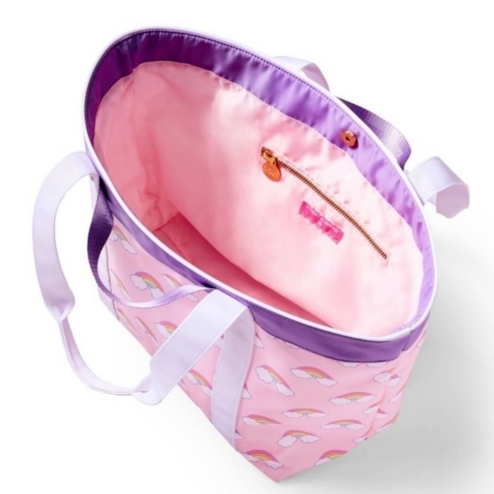 Stoney Clover Rainbow Beach Tote Bag Pink - Picture 3 of 12